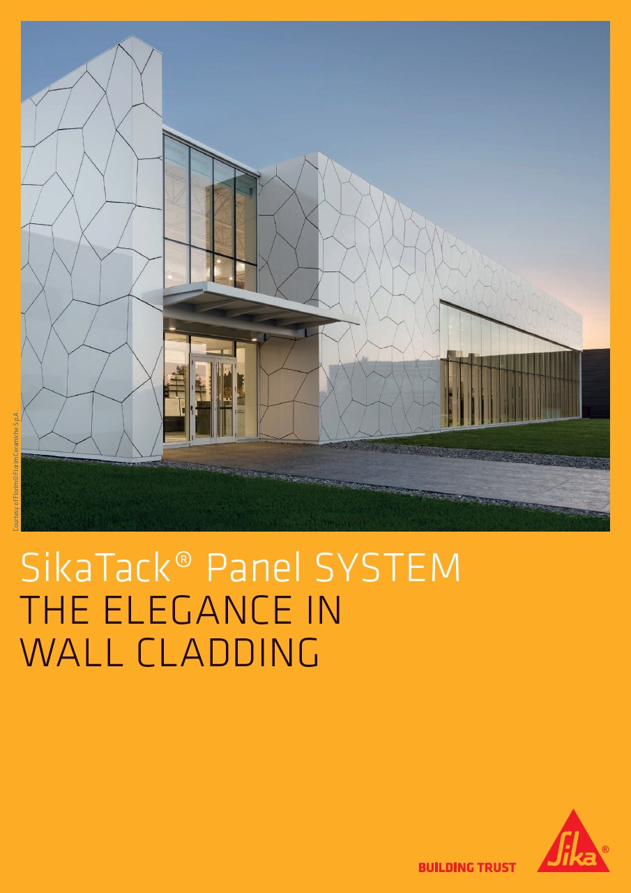 Sikatack®面板系统 - 墙壁的优雅性